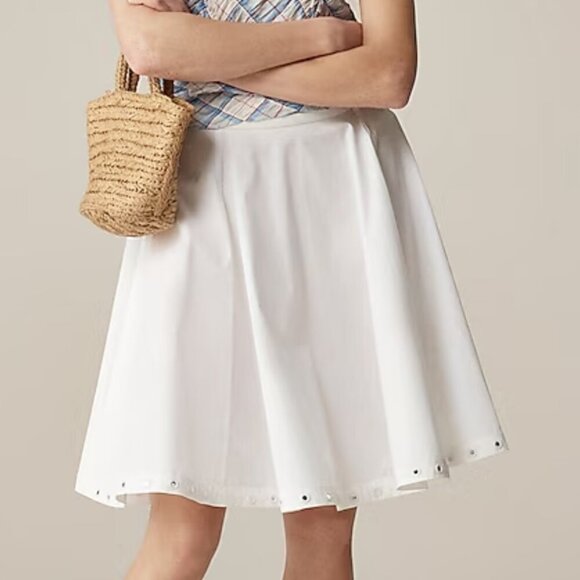 J. Crew Circle skirt with mirror embellishments Size Medium - Picture 1 of 11